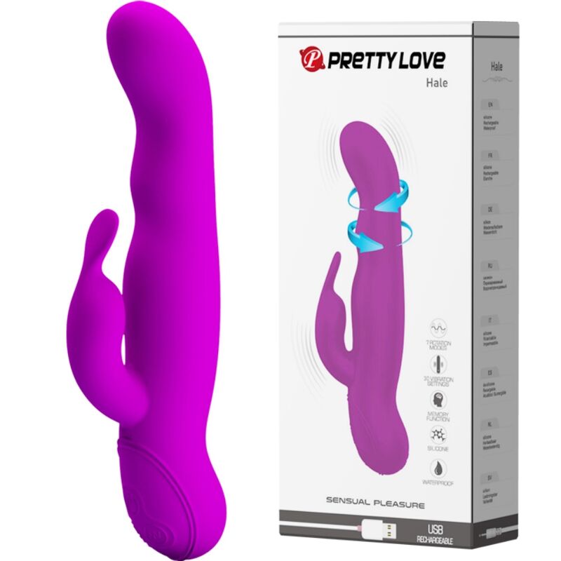 PRETTY LOVE - HIGHGRADE HALE LILAC ROTATOR - Kink&Play