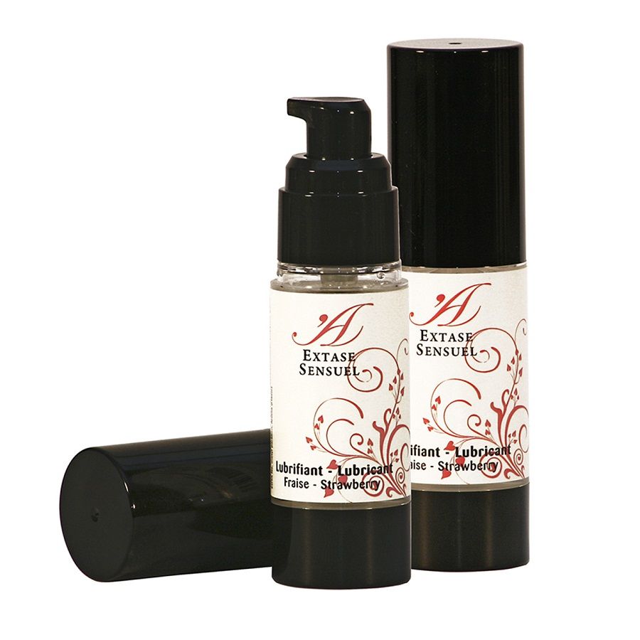 EXTASE SENSUAL - STRAWBERRY LUBRICANT 30 ML - Kink&Play