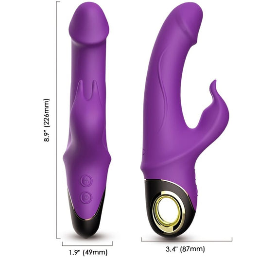 ARMONY - METEROR DILDO VIBRATOR RABBIT PURPLE