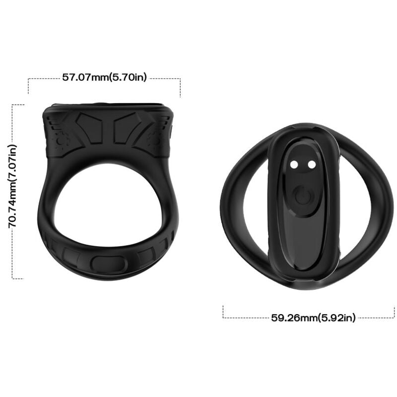 ARMONY - RINGVIBRATOR OCH MULTIPOSITION SVART