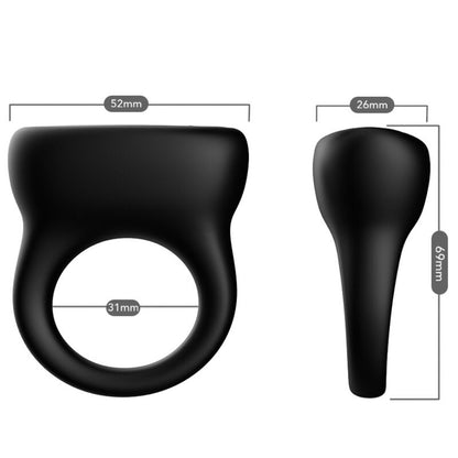 ARMONY - RINGVIBRATOR SVART