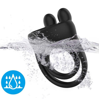ARMONY - RINGVIBRATOR KANIN SVART
