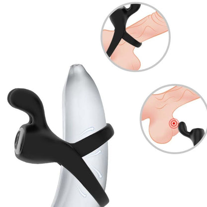 ARMONY - RINGVIBRATOR KANIN SVART