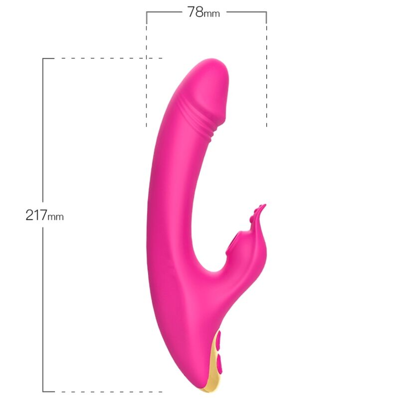 ARMONY - KÄRLEK KLITORIS- & G-PUNKTSUGKOPP FUCHSIA