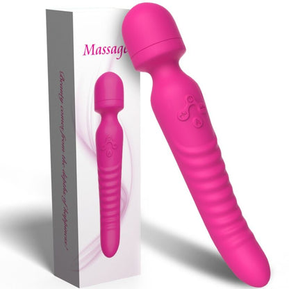 ARMONY - MISSION MASSAGER & VIBRATOR MED VÄRMEEFFEKT FUCHSIA