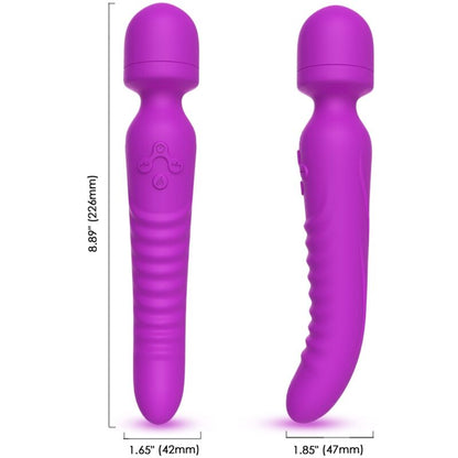 ARMONY - MISSION MASSAGER & VIBRATOR MED VÄRMEEFFEKT LILA