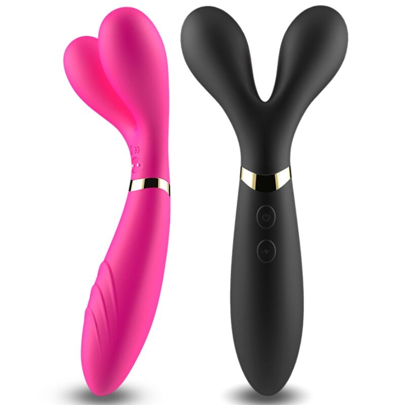 ARMONY - Y-WAND MASSAGER & VIBRATOR DUBBELHUVUD FUCHSIA