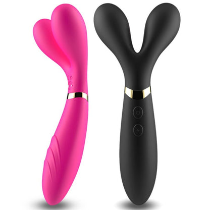 ARMONY - Y-WAND MASSAGER & VIBRATOR DUBBELHUVUD FUCHSIA
