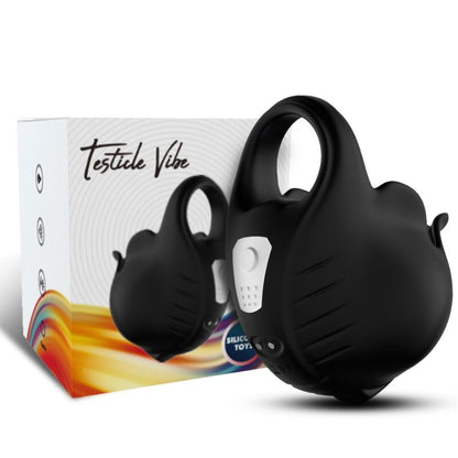 ARMONY - KOPPFORMAD VIBRATORRING MED FJÄRRKONTROLL, SVART