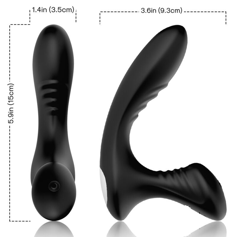 ARMONY - STORM VIBRATOR ANAL PROSTATA & PLUGG FJÄRRKONTROLL SVART