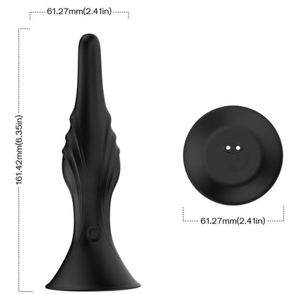 ARMONY - VIBRATOR & ANALPLUGG FJÄRRKONTROLL SVART