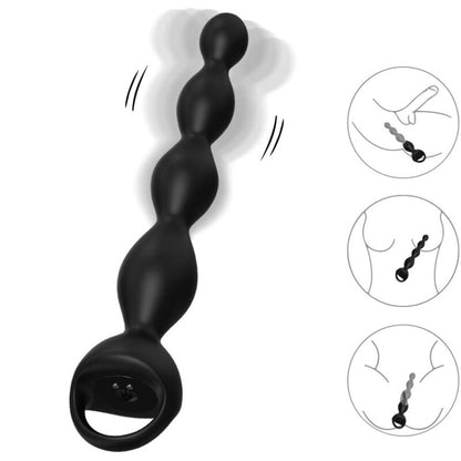 ARMONY - VIBRATOR ANALPLUGG FÖR FINGER SVART