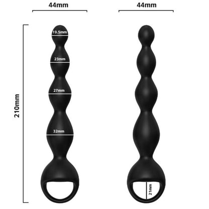ARMONY - VIBRATOR ANALPLUGG FÖR FINGER SVART