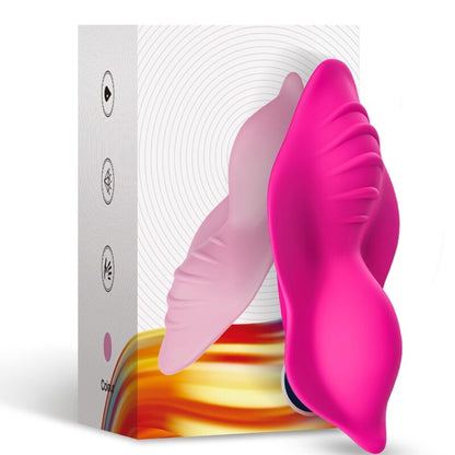 ARMONY - WHISPER BÄRBAR TROSVIBRATOR FJÄRRKONTROLL FUCHSIA