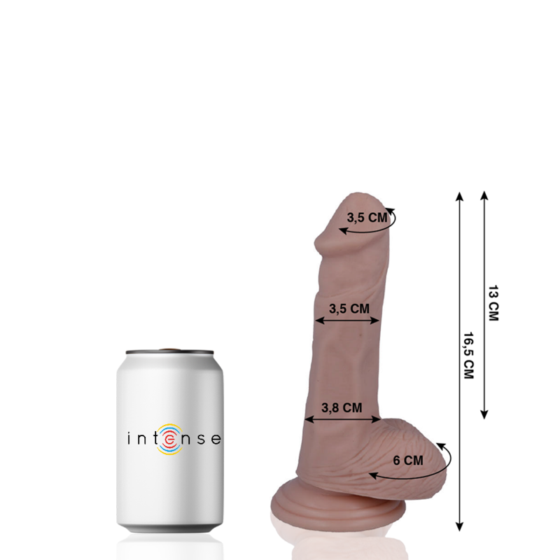 MR INTENSE - 5 REALISTIC COCK 16.5 CM -O- 3.5 CM - Kink&Play
