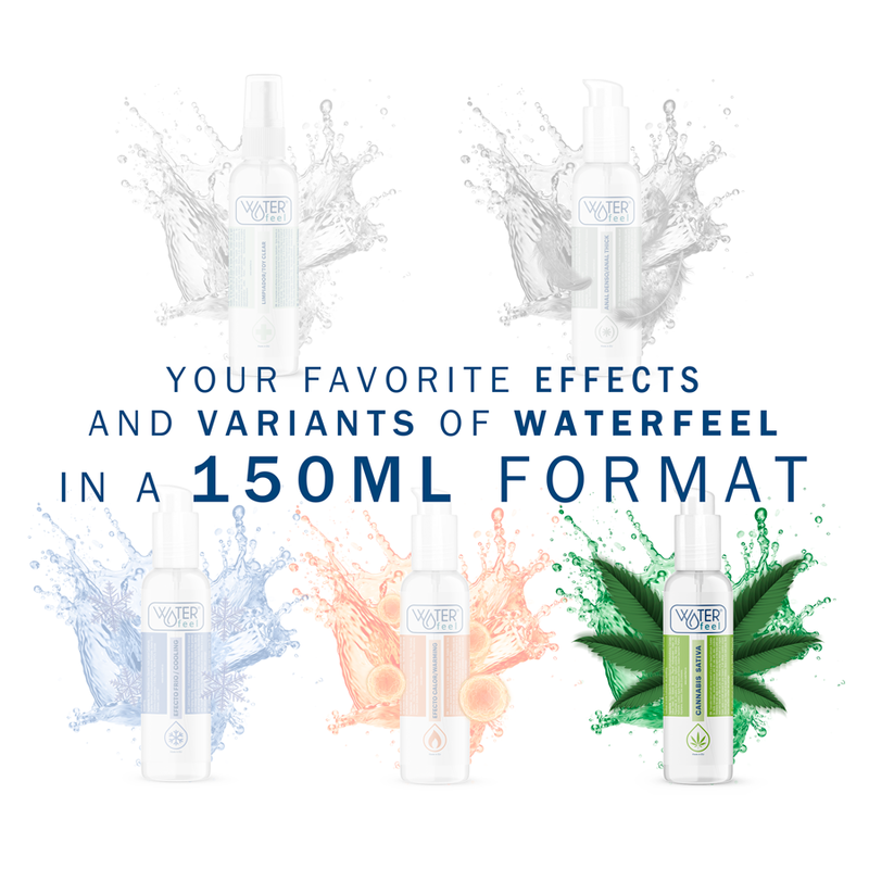 WATERFEEL - CANNABIS LUBRICANT 150 ML - Kink&Play