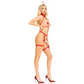 LEG AVENUE - HARNESS & HEADBAND NURSE RED S