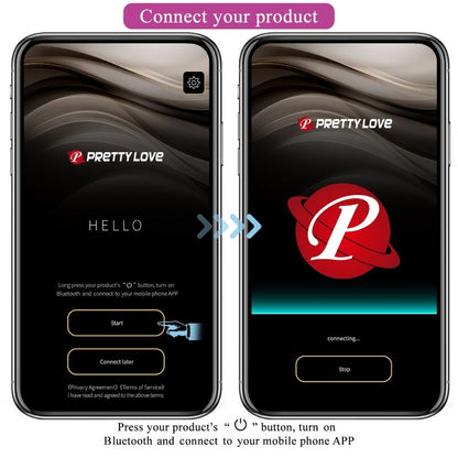 PRETTY LOVE - JAYLEEN VIBRATOR FJÄRRKONTROLL APP LILA