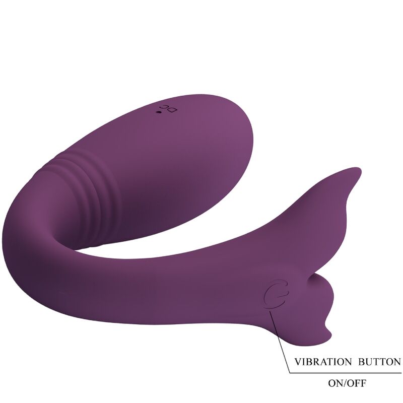PRETTY LOVE - JAYLEEN VIBRATOR FJÄRRKONTROLL APP LILA