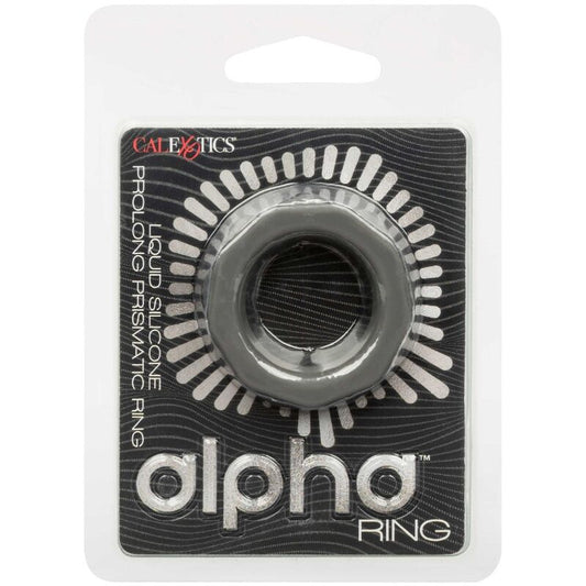 CALEXOTICS - ALPHA PROLONG PRISMATISK RING GRÅ