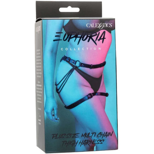 CALEXOTICS - EUPHORIA PLUS SIZE LÅRSELE MED MULTIKEDJA