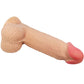 PRETTY LOVE - REALISTISK DILDO MED GLIDANDE HUD SUGKOPP NUDE 20,6 CM