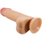 PRETTY LOVE - REALISTISK DILDO MED GLIDANDE HUD SUGKOPP NUDE 20,6 CM