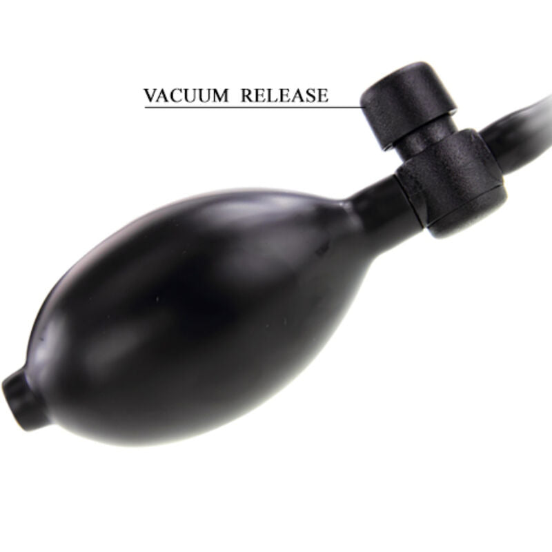 BAILE - UPPBLÅSBAR REALISTISK DILDO MED SUGKOPP 15 CM