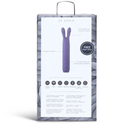 JE JOUE - VIBRATING BULLET RABBIT PURPLE - Kink&Play