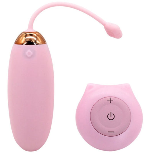 ARMONY - KITTY FUN EGG VIBRATOR FJÄRRKONTROLL 10 VIBRATIONER ROSA