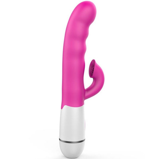 ARMONY - AMIR VIBRATOR MULTIFUNKTION MED STIMULERINGSTUNGA 16 HASTIGHETER ROSA