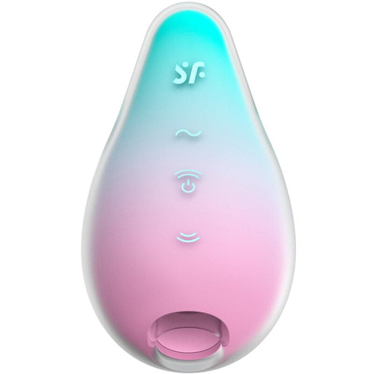 SATISFYER - MERMAID VIBES STIMULATOR &amp; VIBRATOR MINT OCH ROSA