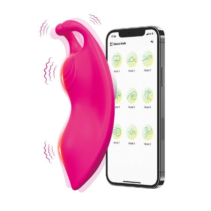 ARMONY - HONUNGSPÄRLAN BÄRBAR TROSVIBRATOR G-PUNKT FUCHSIA - GRATIS APP
