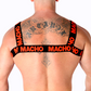 MACHO - DUBBEL RÖD HARNESS