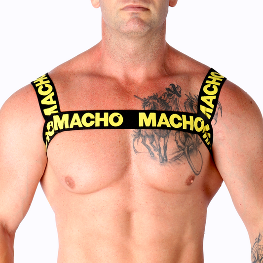 MACHO - DUBBEL GUL HARNESS
