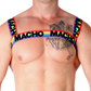 MACHO - DUBBEL HARNESS  PRIDE LIMITED