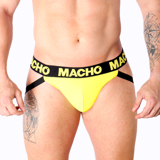 MACHO - MX25A JOCK LYCRA GUL S