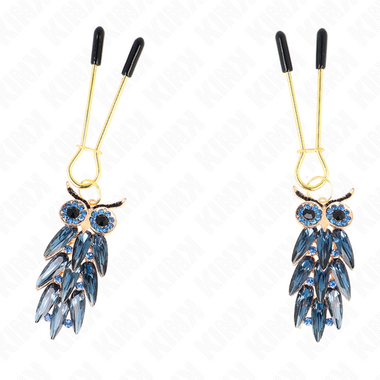 KINK - UGGLEHÄNGE BRÖSTVÅRTKLÄMMA 6 CM