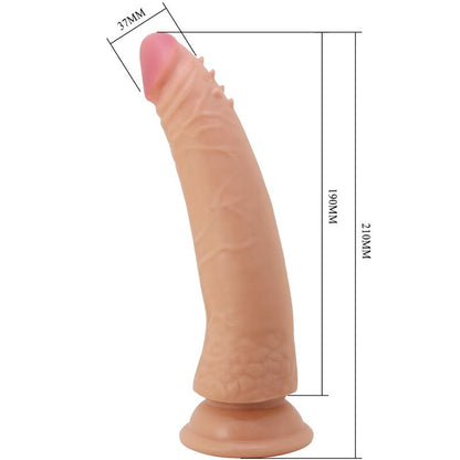 PRETTY LOVE - KABLE SUPERREALISTISK PENIS 21 CM KÖTTFÄRGAD MODELL 2
