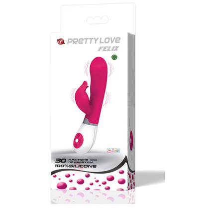 PRETTY LOVE - FLIRTATION VIBRATOR WITH FELIX STIMULATOR - Kink&Play