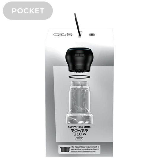 KIIROO - FEEL POCKET STROKER CRYSTAL FRÅN KIIROO TRANSPARENT