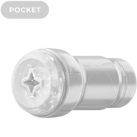 KIIROO - FEEL POCKET STROKER CRYSTAL FRÅN KIIROO TRANSPARENT