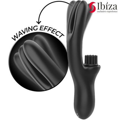 IBIZA – HI-TECH RABBIT-VIBRATOR MED BORSTFUNKTION, MULTICELL-TEKNIK OCH DUBBLA VÅGRÖRELSER FÖR KLITORISSTIMULERING