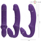 INTENSE - JILL DOUBLE VIBRATOR 20 CM PURPLE REMOTE CONTROL