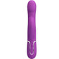 PRETTY LOVE - 4 IN 1 MULTIFUNCTION VIBRATOR & STIMULATOR PURPLE
