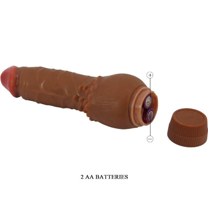 BAILE - BARBARA REALISTISK VIBRATOR 19.5 CM MULATT