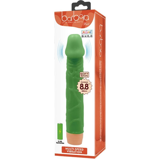 BAILE - BILL REALISTISK VIBRATOR 22,5 CM GRÖN