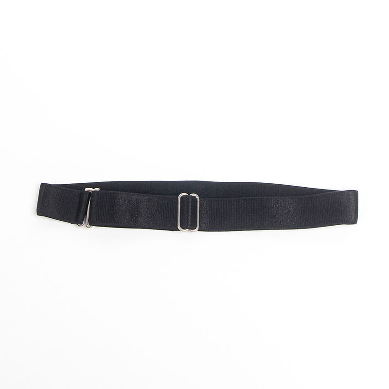 SUBBLIME - 955380 KLÄNNING MED SVARTA LÄDERBAND L/XL