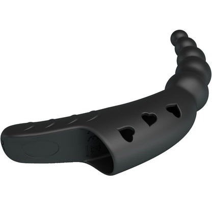 PRETTY LOVE - JORDIN FINGERVIBRATOR 10 VIBRATIONER SVART