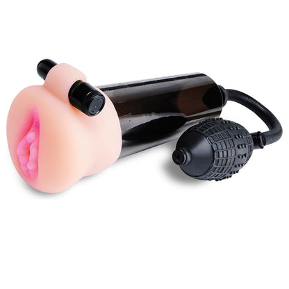 PUMP WORX - STIMULATING WAVE PUMP WITH MASTURBATOR - Kink&Play